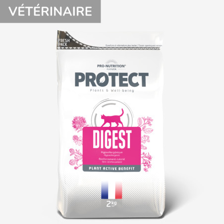  PROTECT CHAT  DIGEST | Croquettes vétérinaires pour chat ayant des troubles digestifsPro-Nutrition Flatazor 1