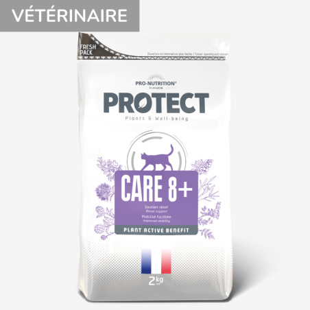  PROTECT CHAT  CARE 8+ | Croquettes vétérinaires pour chat seniorPro-Nutrition Flatazor 1