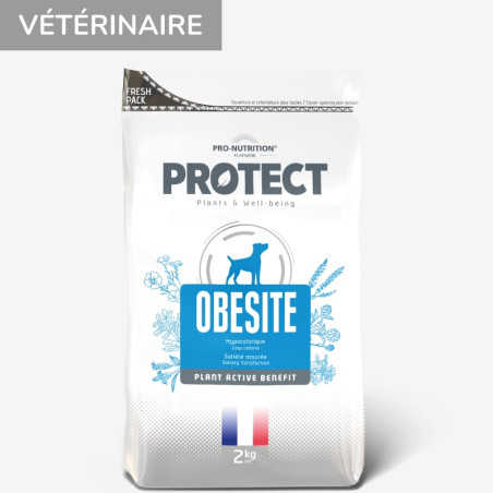  PROTECT CHIEN  OBESITE | Croquettes vétérinaires pour chien ayant tendance à l'embonpointPro-Nutrition Flatazor 1