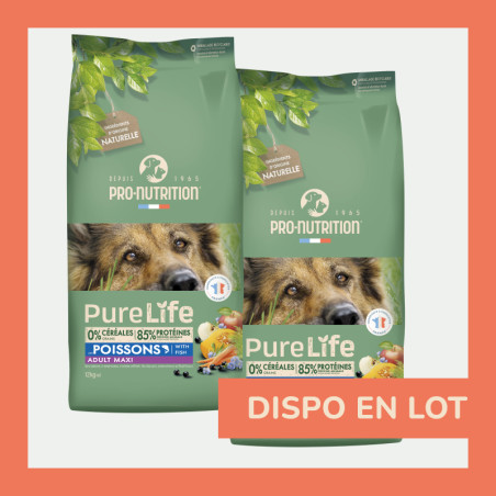  PURE LIFE CHIEN ADULT MAXI POISSONS | Croquettes sans céréales pour  chien  aux poissonsPro-Nutrition Flatazor 4