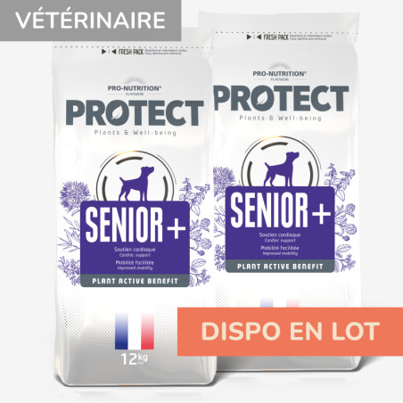  PROTECT CHIEN  SENIOR + | Croquettes vétérinaires pour chien senior - LOT 2x12kgPro-Nutrition Flatazor 1