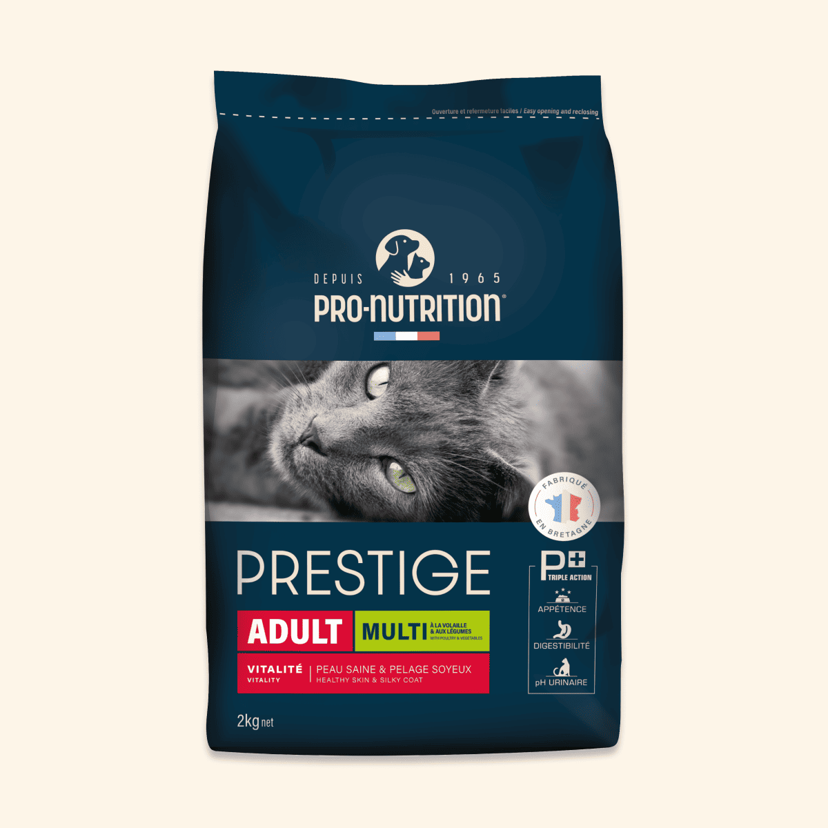 Meilleurs prix pour PRESTIGE CHAT ADULT MULTI  | Croquettes pour chat multi goût - Pro Nutrition - Flatazor