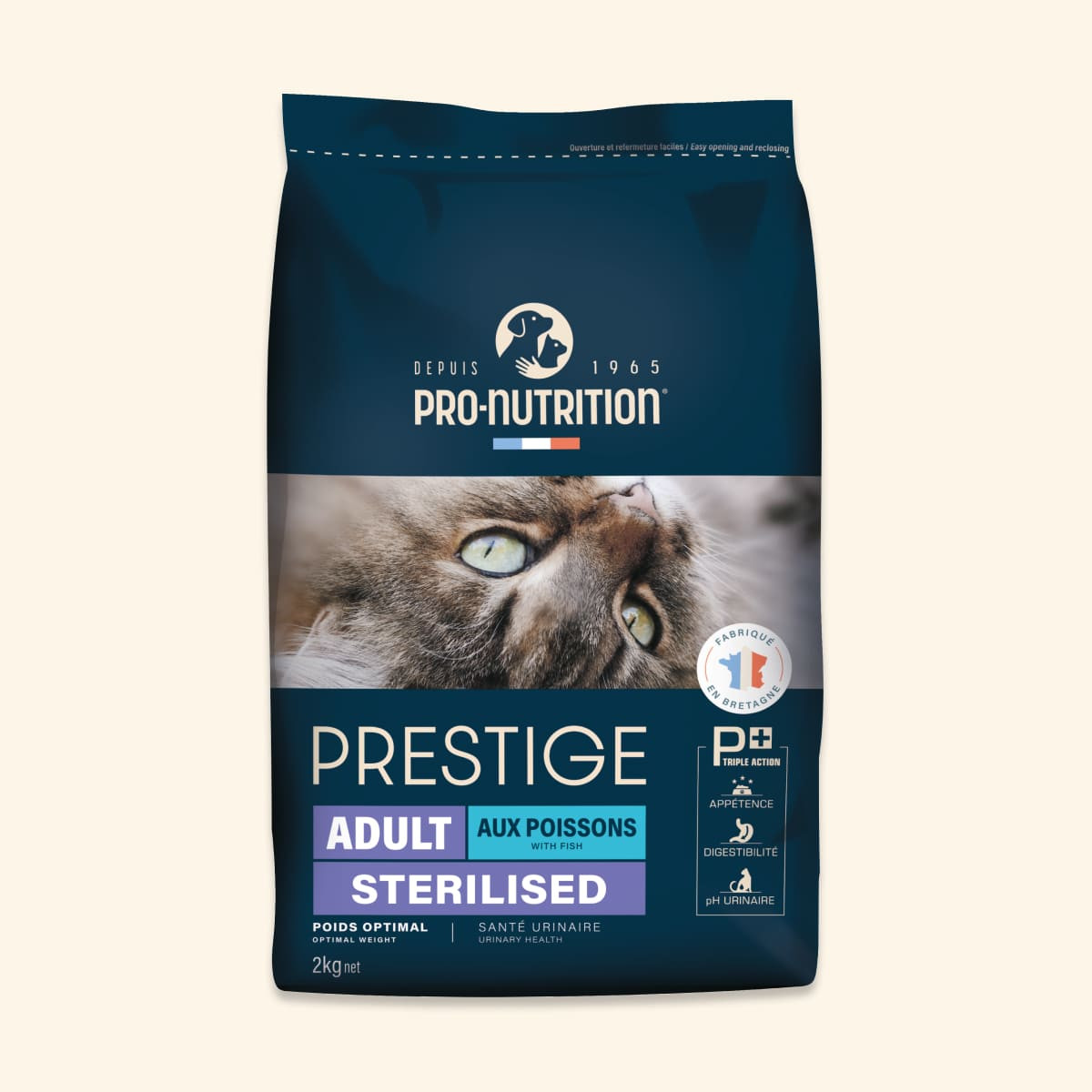 Meilleurs prix pour PRESTIGE CHAT ADULT AUX POISSONS STERILISED | Croquettes pour chat stérilisé aux poissons LOT - 2x10kg  - Pro Nutrition - Flatazor