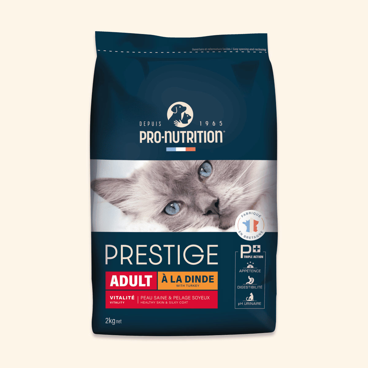 Comparer les prix de PRESTIGE CHAT ADULT A LA DINDE | Croquettes pour chat adulte à la dinde - Pro Nutrition - Flatazor