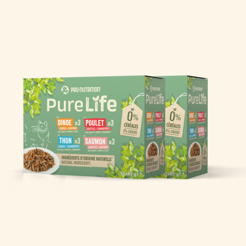  Pâtée pour chat 4 variétésPro-Nutrition Flatazor 2