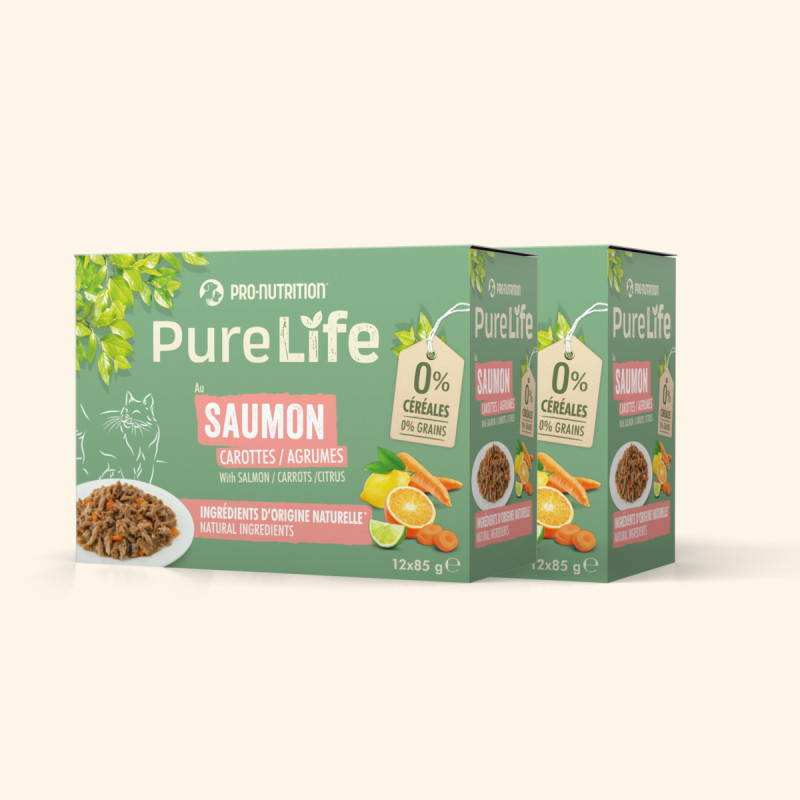  Pâtée pour chat au saumonPro-Nutrition Flatazor 2