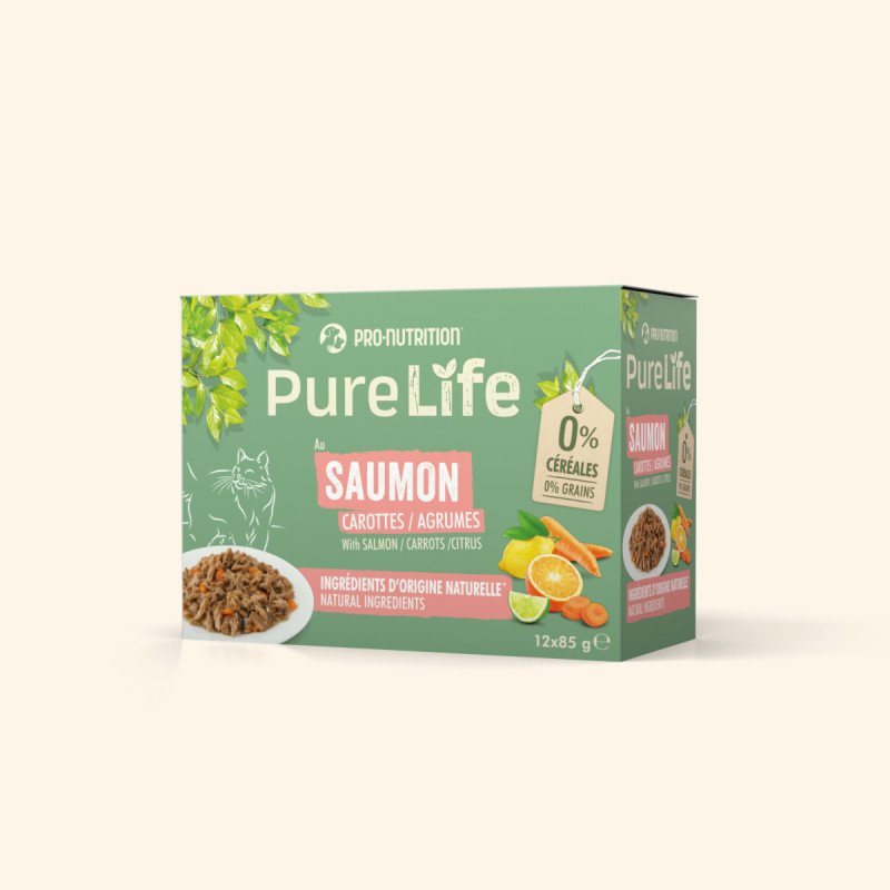  Pâtée pour chat au saumonPro-Nutrition Flatazor 1
