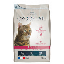 CROCKTAIL ADULT DINDE - croquettes chat