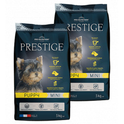 PACK DÉCOUVERTE 2X3kg - Croquettes chiots - Prestige Puppy Mini