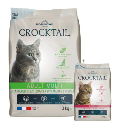 PROMO SPECIALE - CROCKTAIL CHAT ADULTE BI-GOUT