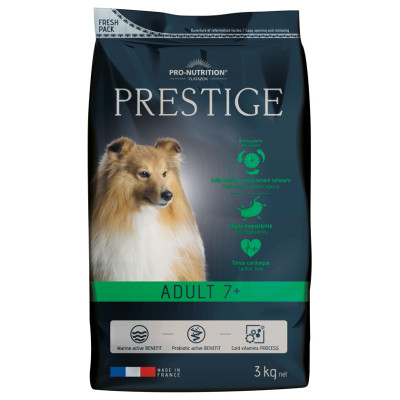 Echantillon 80gr - PRESTIGE ADULT 7+ - croquettes chien senior