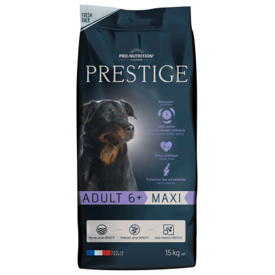 Echantillon 80gr - PRESTIGE ADULT 6+ MAXI - croquettes chien senior