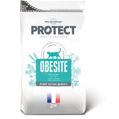 Echantillon 80gr - PROTECT CHAT OBÉSITÉ - Croquettes chat