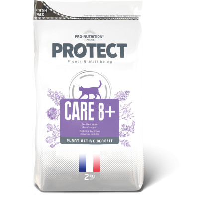 Echantillon 80gr - PROTECT CHAT CARE 8+ - Croquettes chat senior