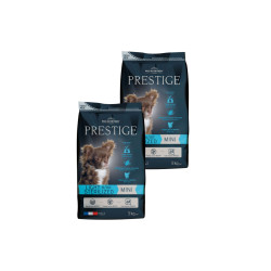 LOT 2X8kg - PRESTIGE LIGHT AND/OR STERILIZED MINI - croquettes chien de petite taille