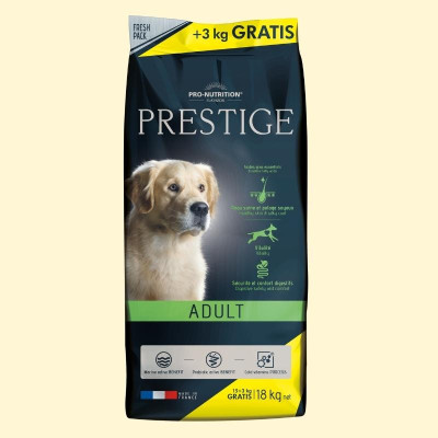 15+3Kg offerts - PRESTIGE ADULT - croquettes chien