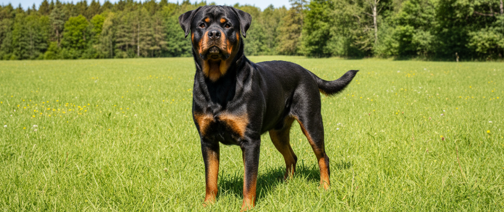 Le Rottweiler : un excellent chien de garde