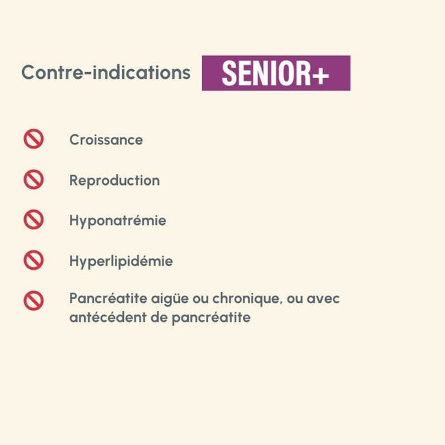  Senior+ | Chien adulte ou âgé avec troubles de la fonction rénale, ostéoarticulaires ou cardiaquesPro-Nutrition Flatazor 6