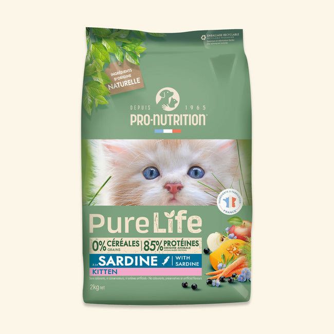  Kitten - Saveur Sardine | Chaton ou chatte en fin de gestation et en lactationPro-Nutrition Flatazor 1