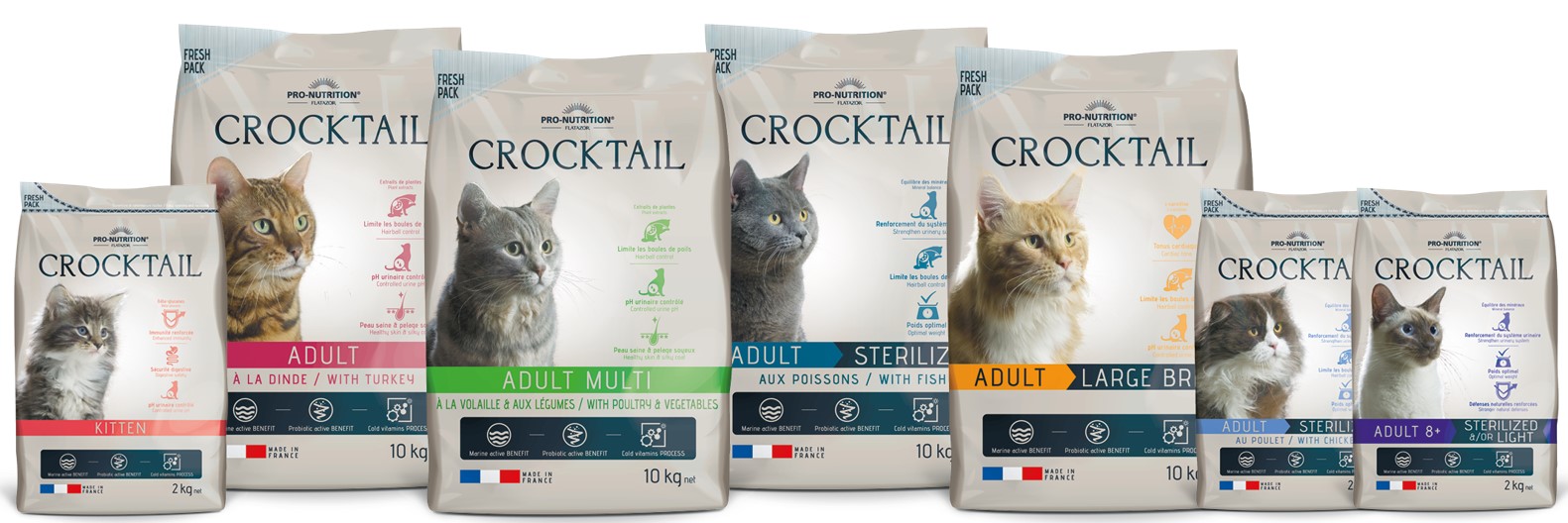 croquettes pour chat crocktail